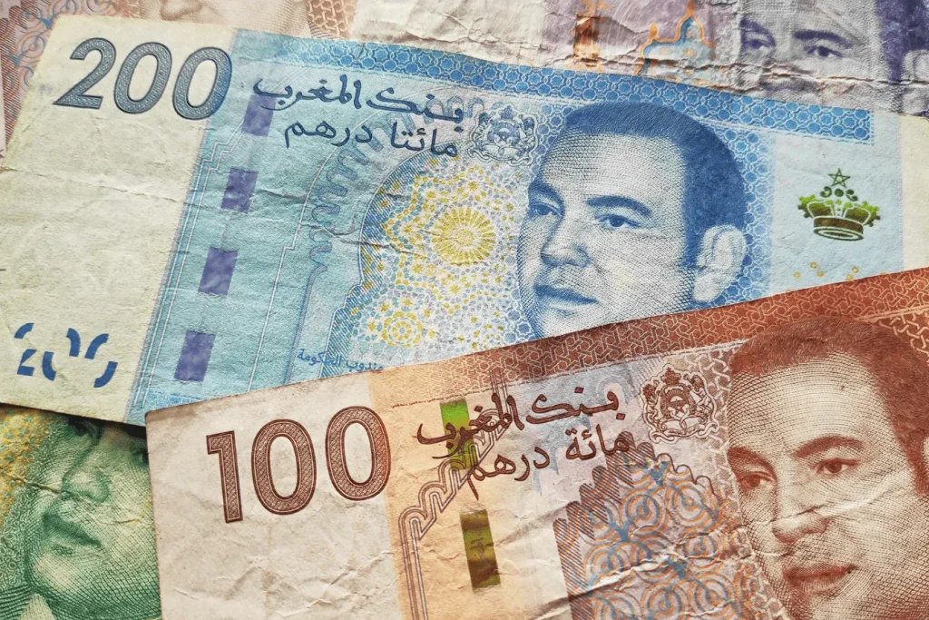 Billet marqué au noir 