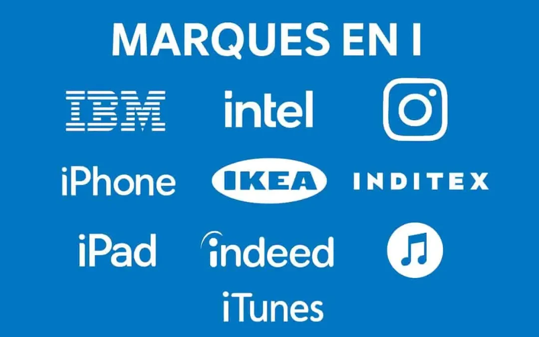 Marques en I : liste complète et décryptage des secteurs